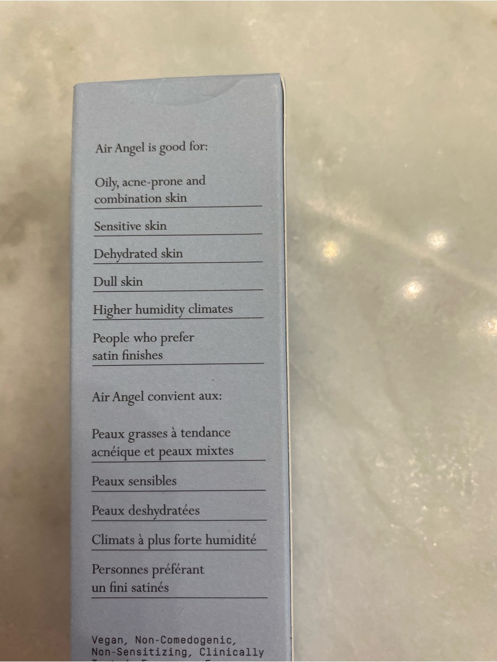 NIB Air Angel Hydrating Gel Cream — Light Blue - Picture 2 of 7